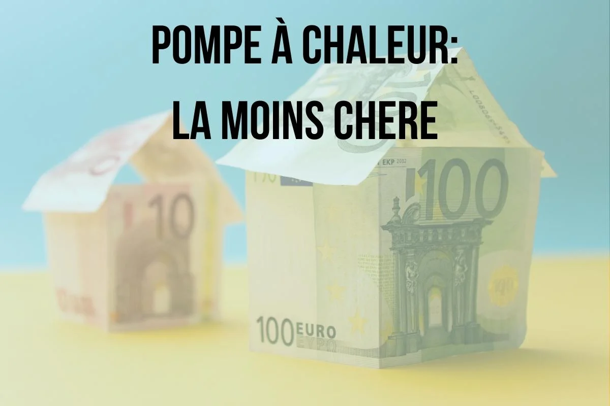 Quelle est la pompe à chaleur la moins chère ?